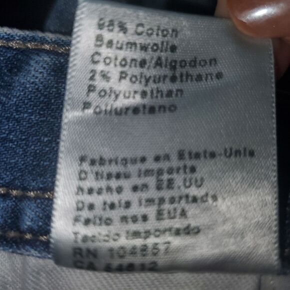 AG Adriano Goldschmied The Graduate AG-ED Tailored Leg Denim Blue Jeans size 38 - Picture 13 of 14